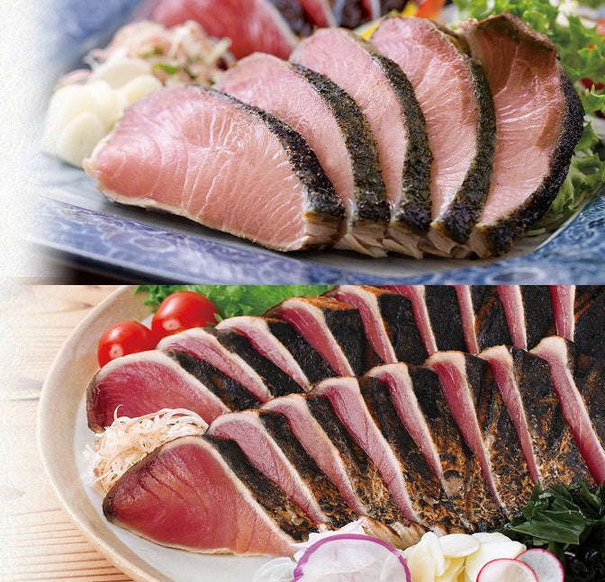 ￥6980⇒￥5980　寒ぶりのたたき・鰹のたたきセット　高知　土佐　かつお　カツオタタキ　鰤　ブリ　高知県産