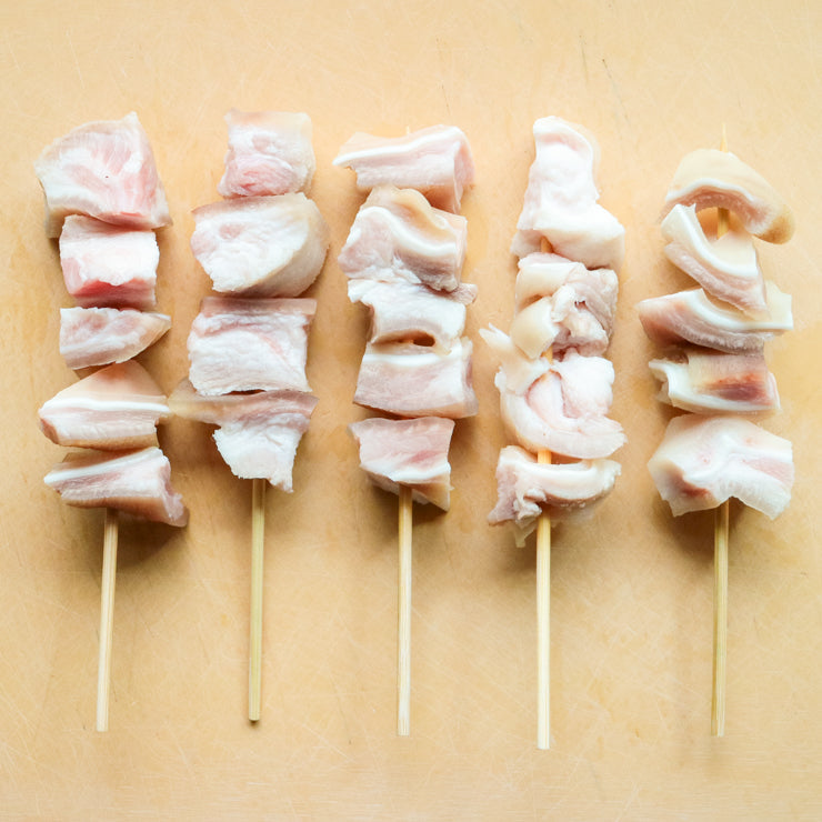 軟骨付ミミガー串(豚耳/猪耳) 変わり串 変わり種 メニュー 30g×50本