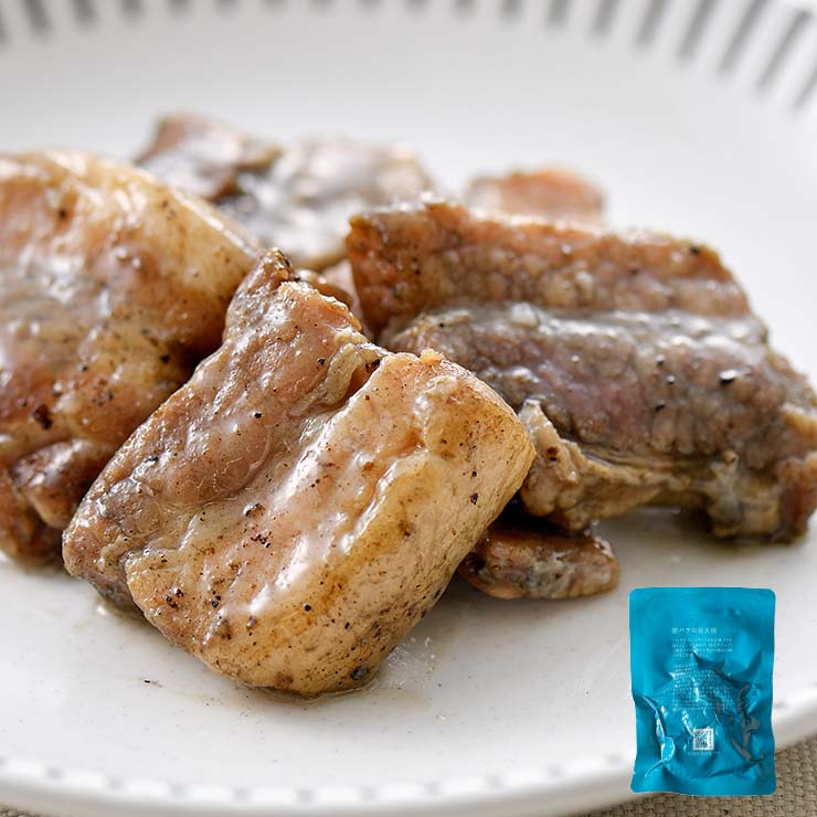 お肉 セット 肉加工品 豚バラ炭火焼(ぶたばら/焼き豚/ブタバラ/炭火焼き) 100ｇ×4 セット レトルト食品のため常温保存も可能 お試しに簡易包装 訳あり お取り寄せグルメ 食品 グルメ 惣菜 豚肉 ポーク ポイント消化 送料無料