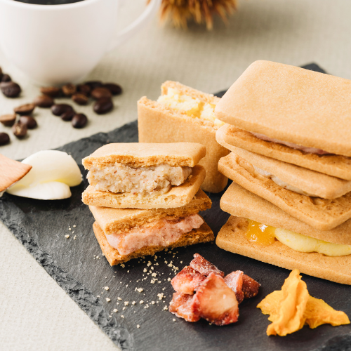 【お買い得セット】【送料込】宮崎バターサンド５種10個×2箱（蜂蜜、栗、ミルク、レーズン、塩キャラメル）【菓te-ri】【宮崎てげうま】