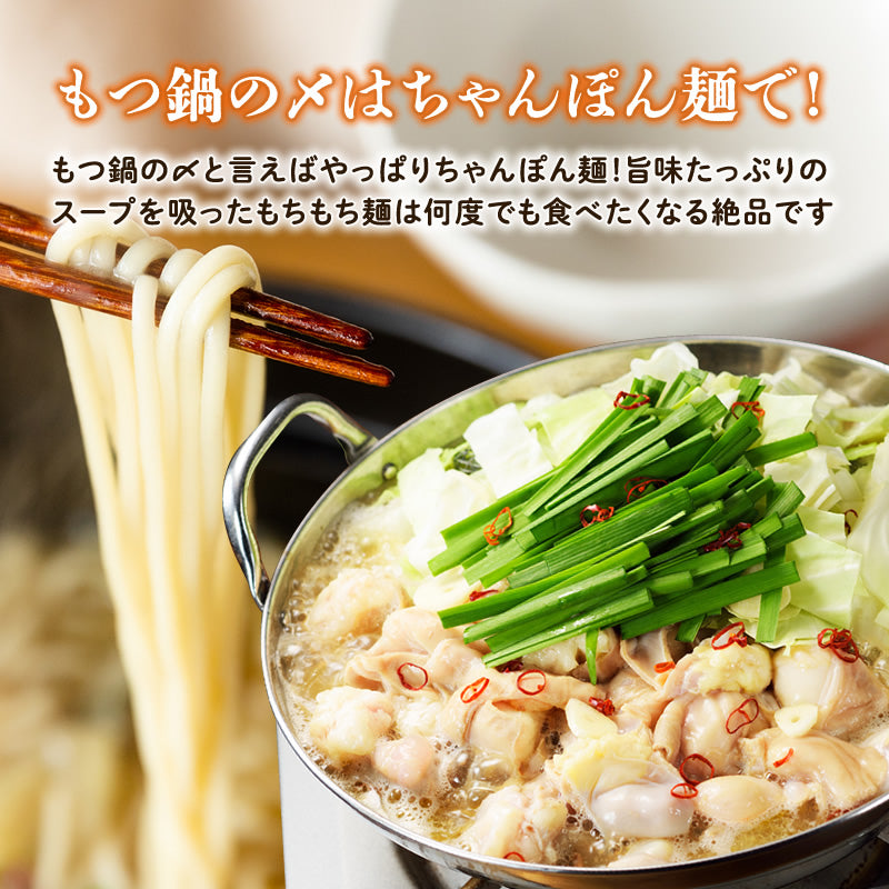ちゃんぽん麺 230g (3～4人前) ×3袋 明治33年創業 麺一筋老舗こだわり【送料無料】【レトルト】【常温長期保存】＼1000円ポッキリ／