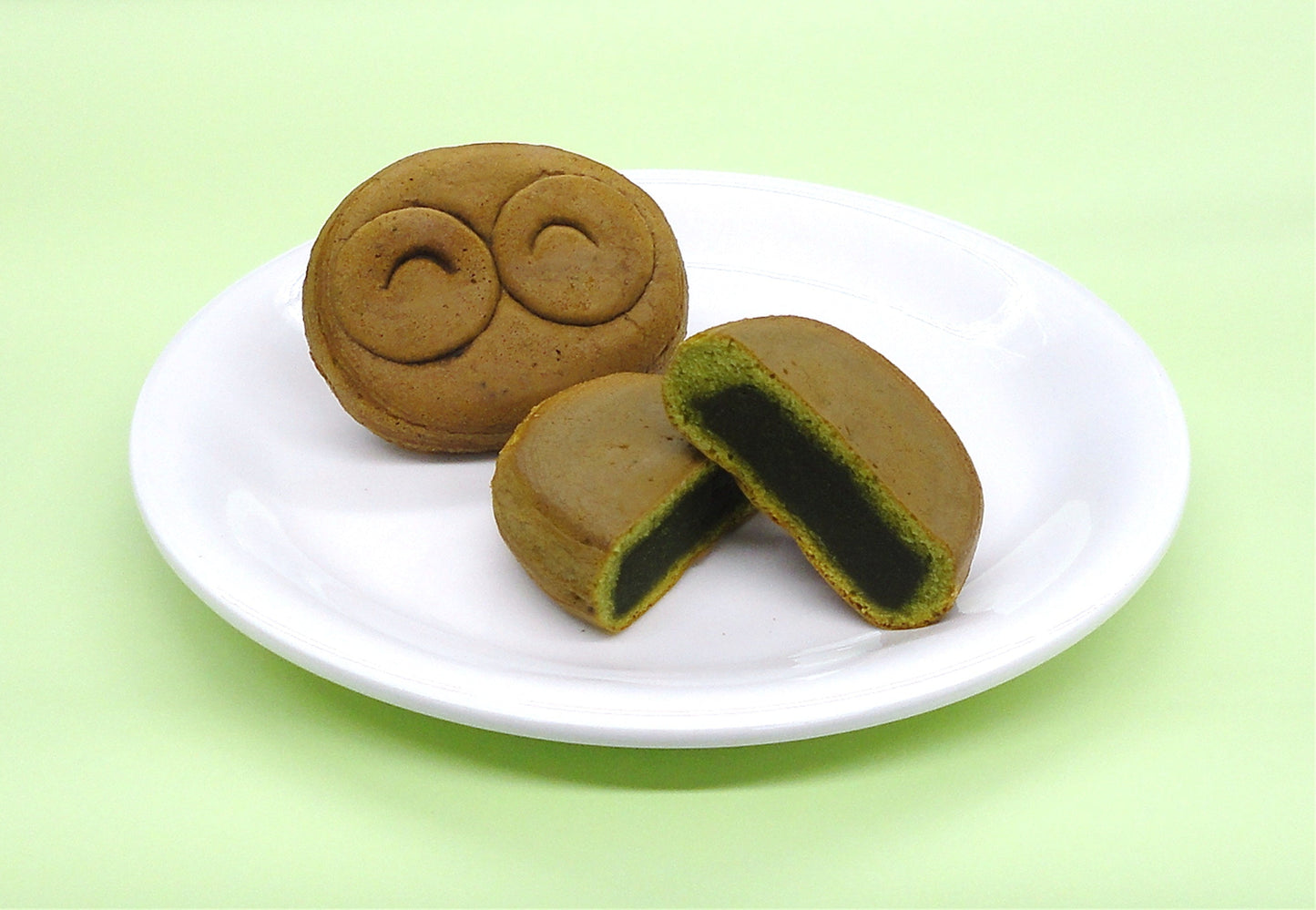 ぷよぷよまんじゅう　抹茶　《4個入り》