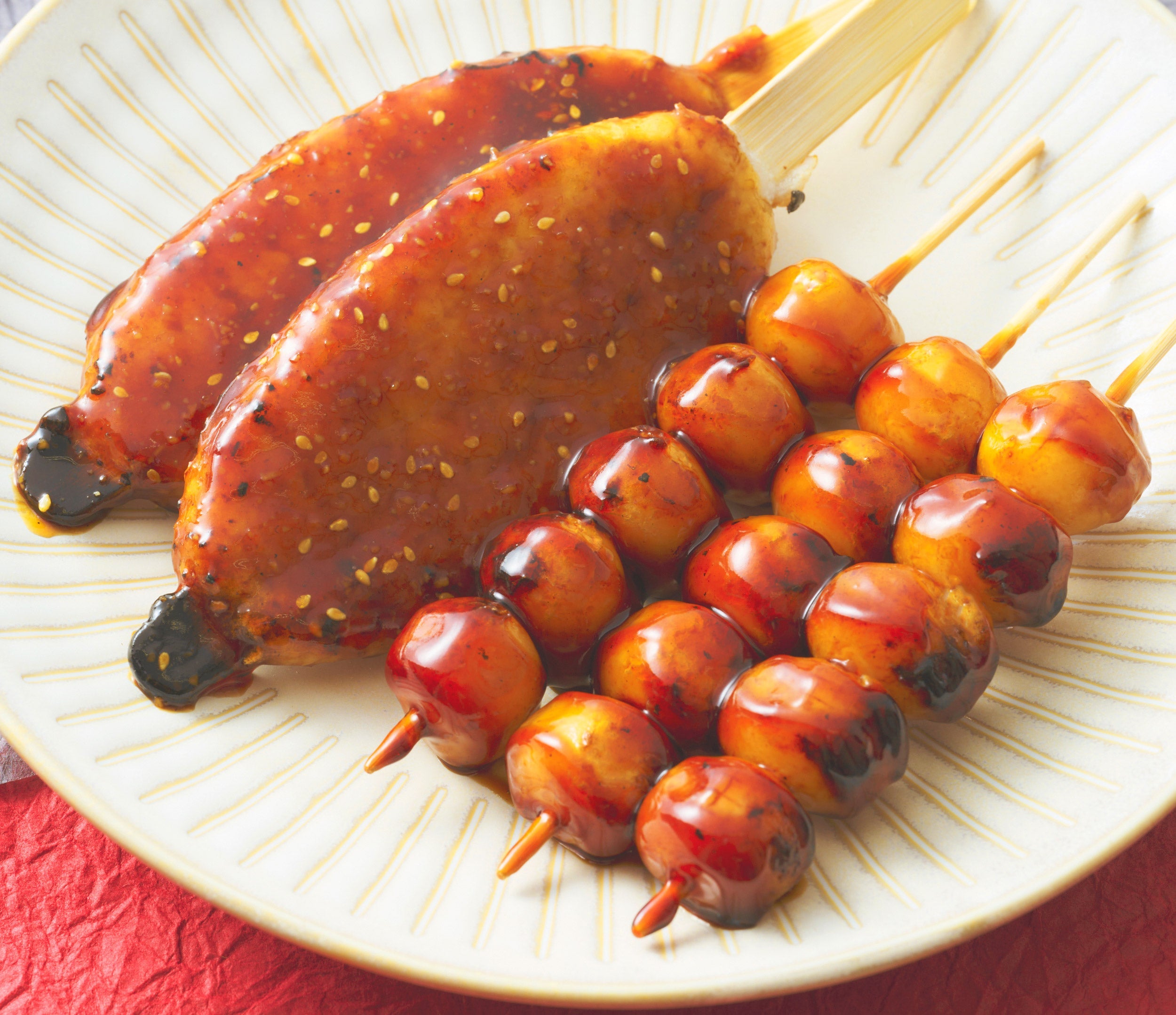 ３日以内に発送します ★ 新品 焼鳥機器 ★ 串焼 ★ 五平餅 ★ みたらし団子 五平餅入りのセット！ 【こだわりの手焼きみたらしだんご】【岐阜県産