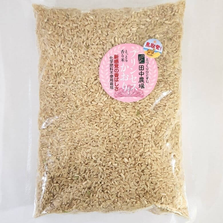 カレー専用米・プリンセスかおり玄米 1kg