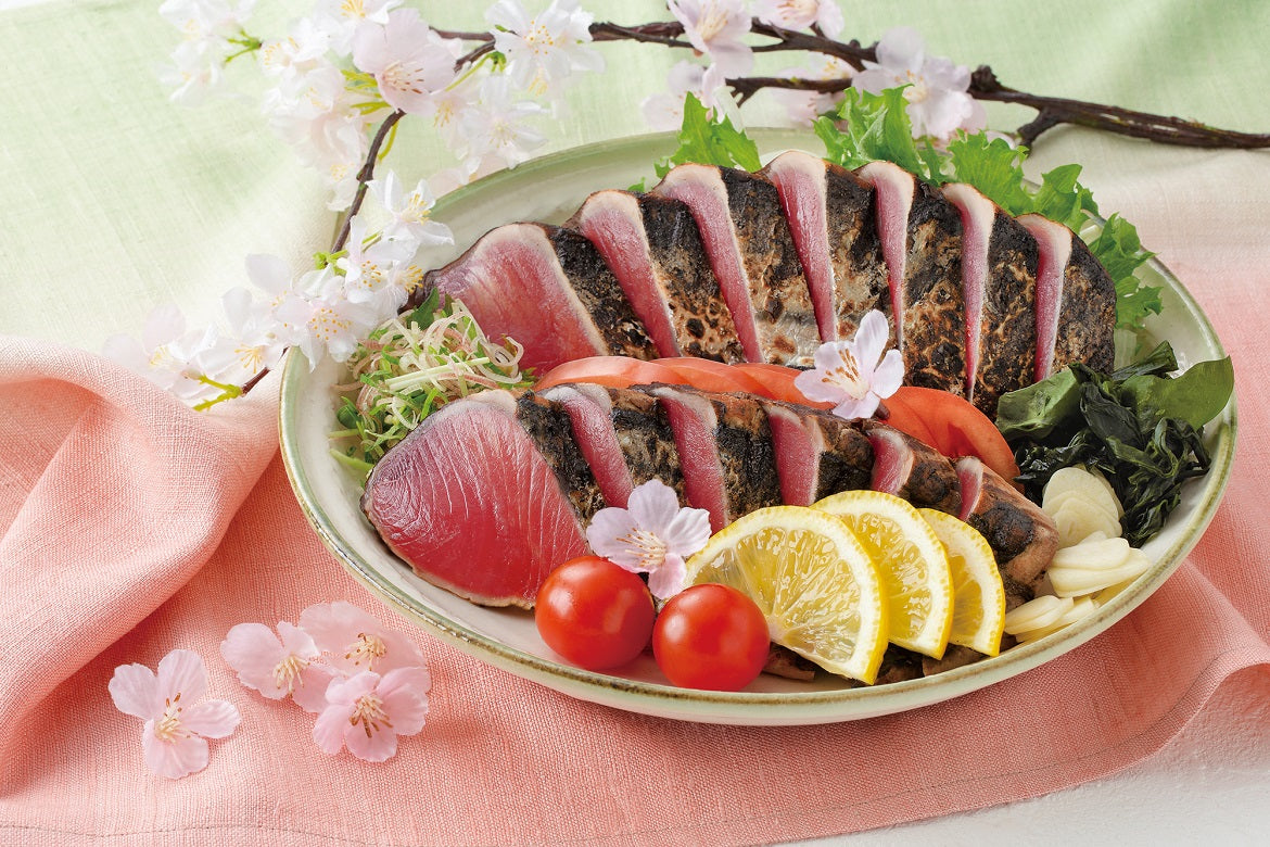 土佐料理 司 「鰹のたたき3本入(7～9人前)」カツオのたたき　かつおのたたき　タタキ　戻り鰹　一本釣り　炭火焼　ギフト　プレゼント【カニ・鮮魚・魚介類】