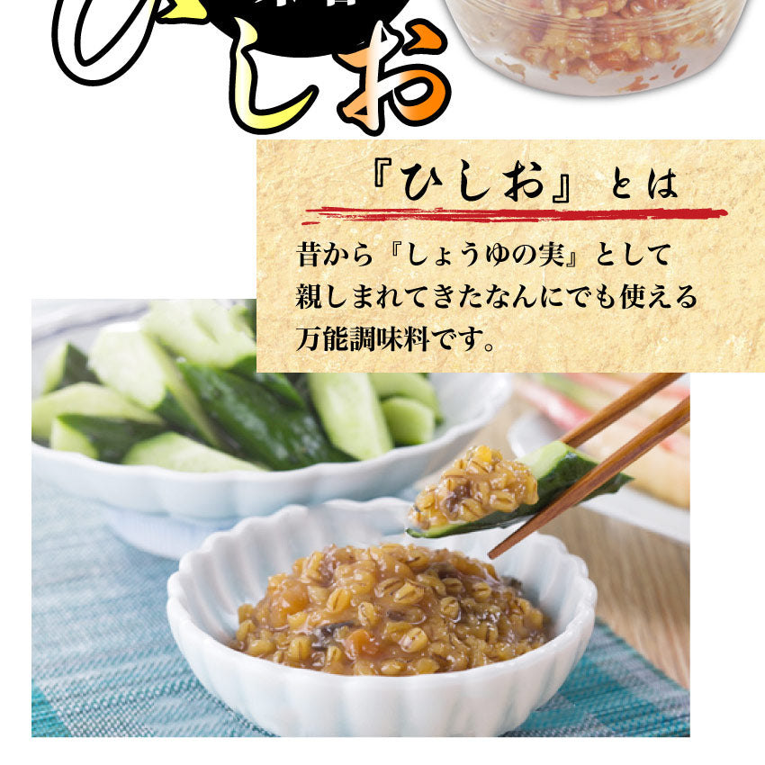 食べる味噌 ひしお 3個セット おかず味噌 もろみ メール便
