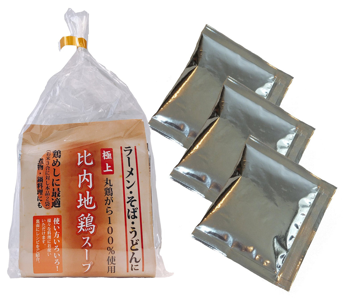 比内地鶏スープ（3食入）×30袋（１ケース）