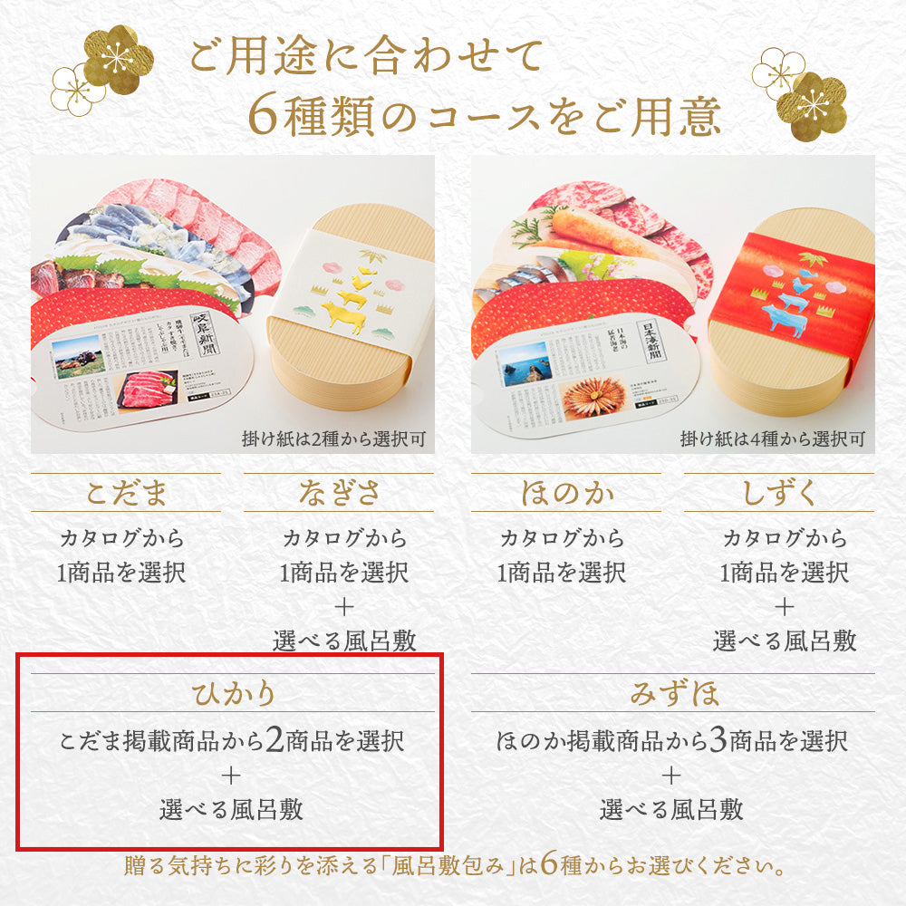 【法人用】贈りもの弁当「ひかり」（風呂敷包み）<47CLUBオリジナル>25A