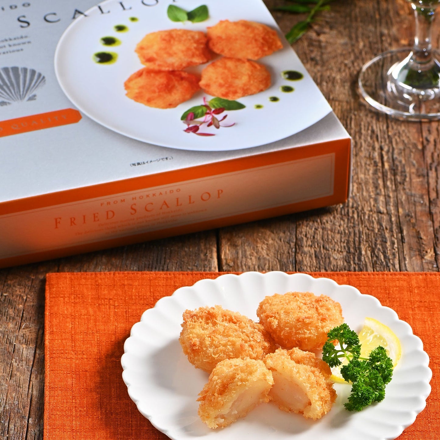 北海道産 プリプリほたて貝柱フライ  (18個入り)×2【送料無料】 当店オリジナルの特注品  帆立 貝柱 揚げ物 冷凍食品 惣菜 ご飯のお供 ご飯のおとも