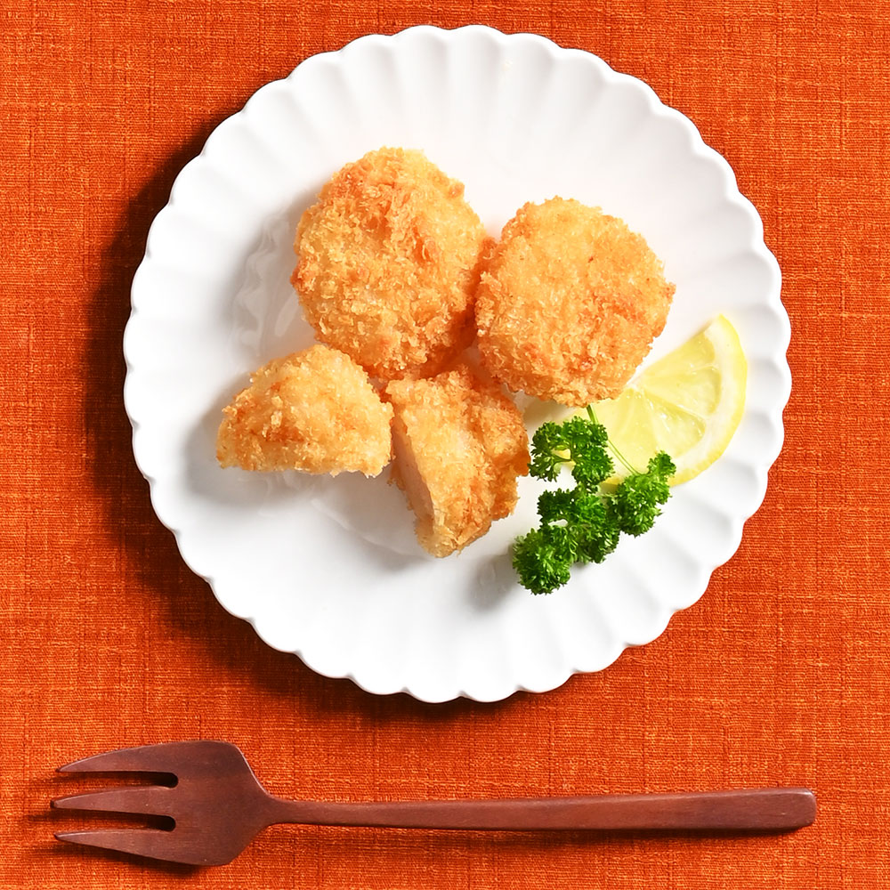 北海道産 プリプリほたて貝柱フライ  (18個入り)×2【送料無料】 当店オリジナルの特注品  帆立 貝柱 揚げ物 冷凍食品 惣菜 ご飯のお供 ご飯のおとも