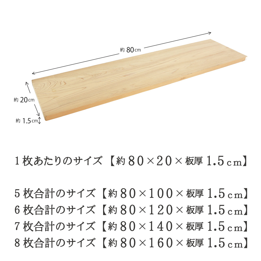 【国産ひのき】風呂ふた セット売り