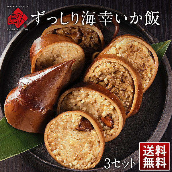 ずっしり海幸いか飯 3セット【送料無料】