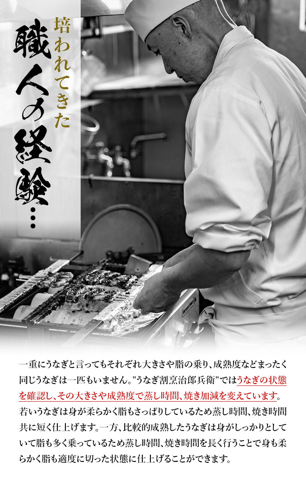 老舗うなぎ割烹　蒲焼　1~2人前（150g~300g）