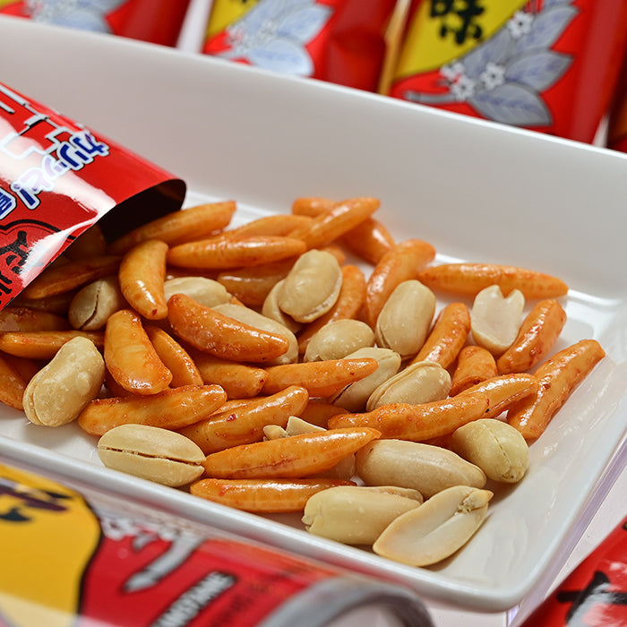 亀田の柿の種信州限定八幡屋礒五郎七味からし味 信州長野のお土産