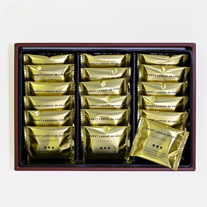 信州小布施栗のラングドシャ18枚入　信州長野のお土産