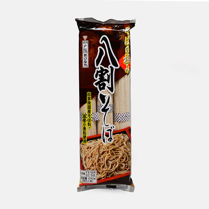 そばの極み 信州戸隠 おびなた 八割そば 240g 信州長野のお土産