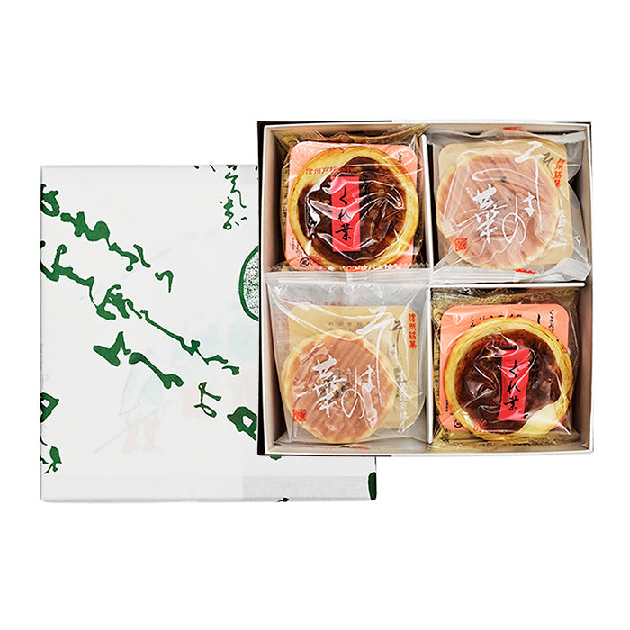 卯月堂 そばの華 くれ葉詰合せ　信州長野市卯月堂のお土産