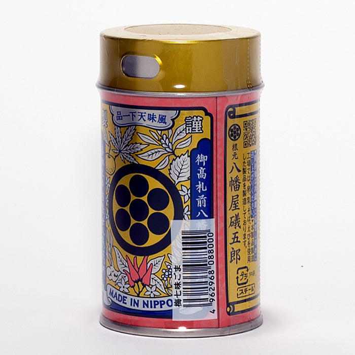 八幡屋礒五郎　梅七味ごま60g缶　信州長野善光寺のお土産