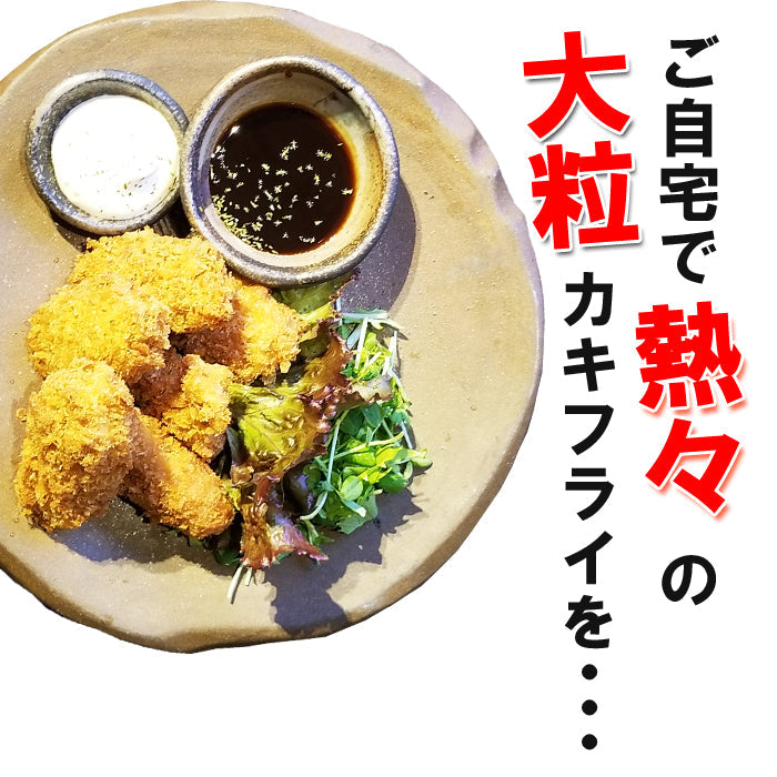 広島県産 瀬戸内 カキフライ 冷凍 特大1個40ｇ（6個入×2袋） 海鮮問屋 見田元七商店