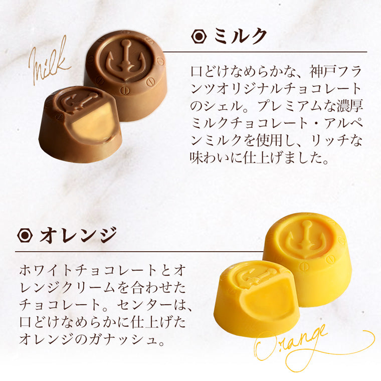 【送料込み】 神戸居留地ボンボン6種アソート お中元 サマーギフト スイーツ ギフト チョコレート 洋菓子 プレゼント