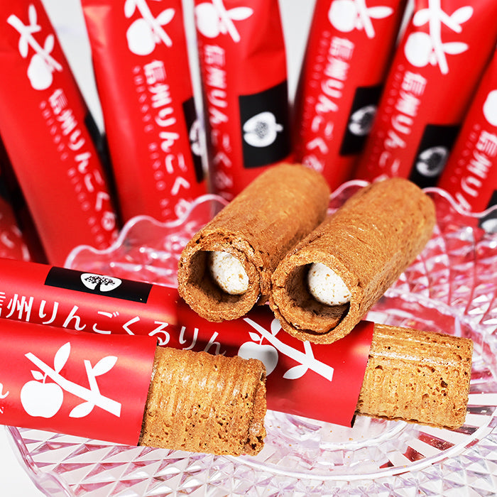 チョコ大好き　甘平4kg+小玉ネーブル4kgぐるりん 信州産林檎 信州りんごくるりん大 12個入 信州長野県のお土産