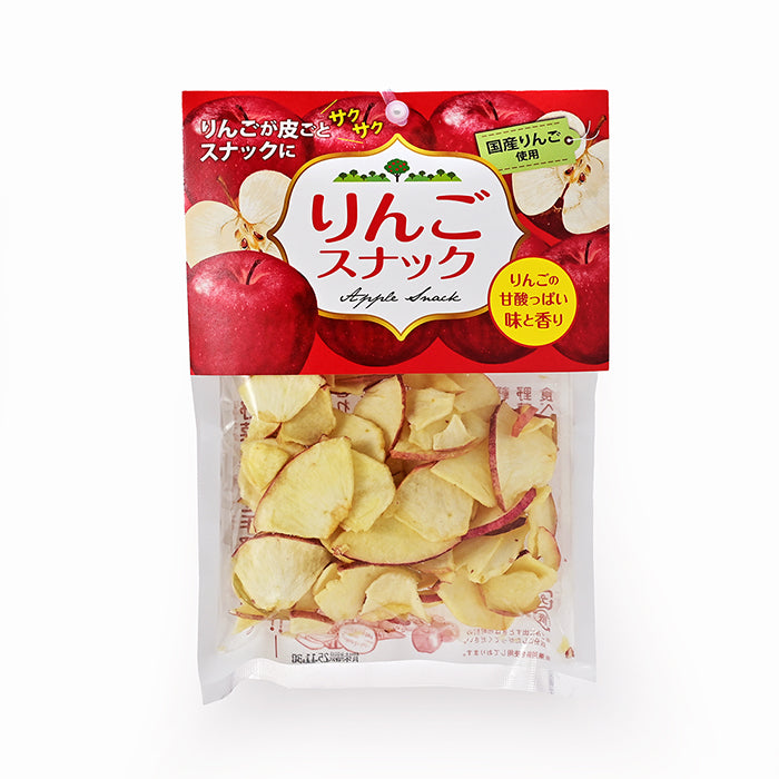 りんごが皮ごとサクサクスナックに 国産りんご使用りんごスナック　信州長野林檎お菓子りんごお土産