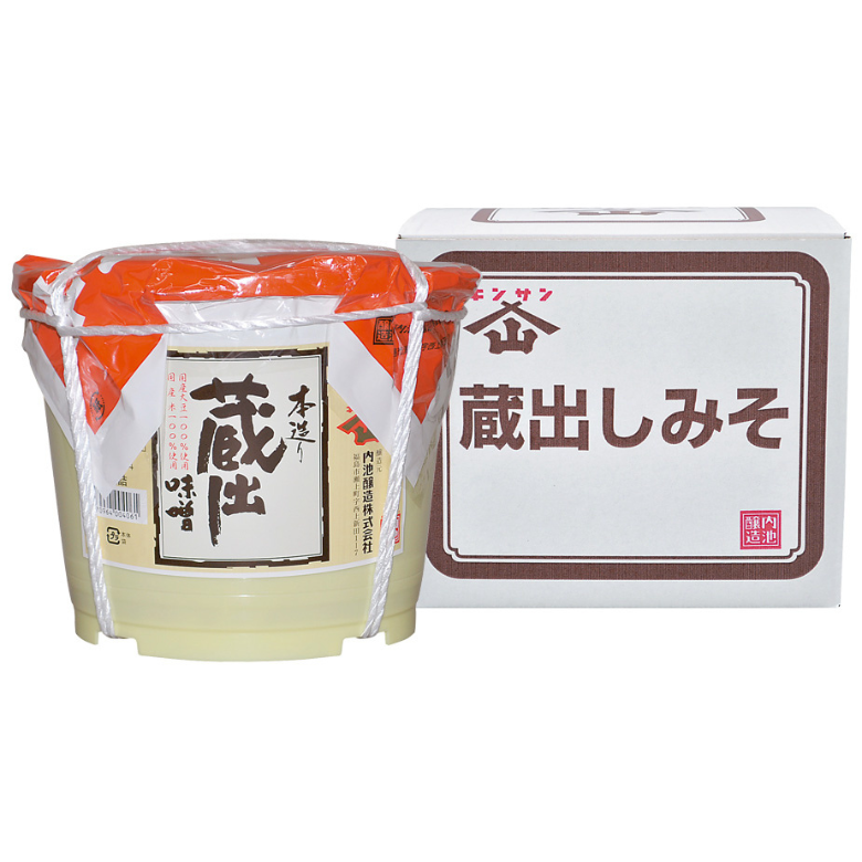 蔵出し味噌 　4kgタル