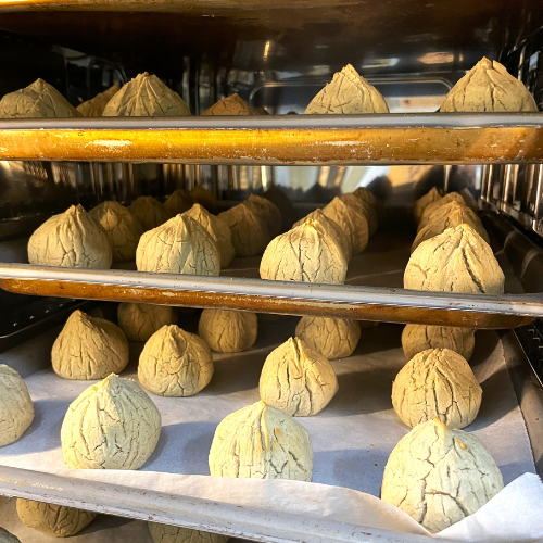 焼き栗きんとん　4個入【お歳暮】【洋菓子工房プチパリ】【宮崎てげうま】