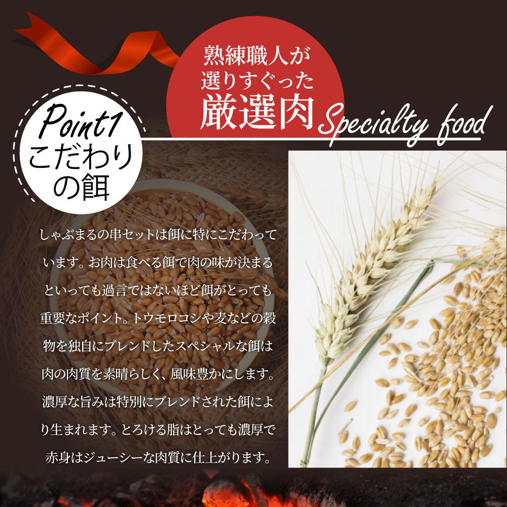 串焼き 盛り合わせ 牛串 豚串 焼き鳥 焼鳥 粗挽き ソーセージ バーベキュー BBQ 牛 豚 鶏  食品 ホットプレート※送料別