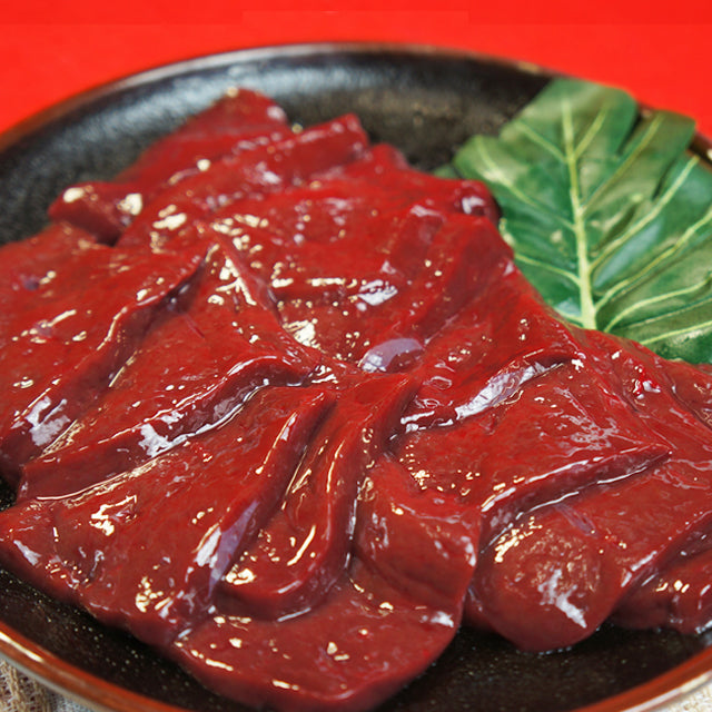 超希少！【近江牛】 新鮮！牛レバー　100g（真空・冷凍便）