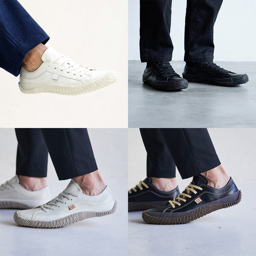 【SPINGLE スピングル SP-110】カンガルーレザースニーカーの定番品　◆サッカーや野球のスパイクにも使われるカンガルーレザーを使用し、疲れにくく感じるほどの履き心地！※ 靴 日本製ハンドメイドスニーカー サイズ交換可能 スピングル