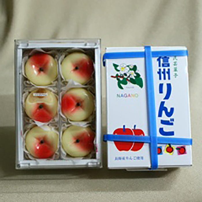 民芸菓子信州りんご6個入　信州長野のお土産
