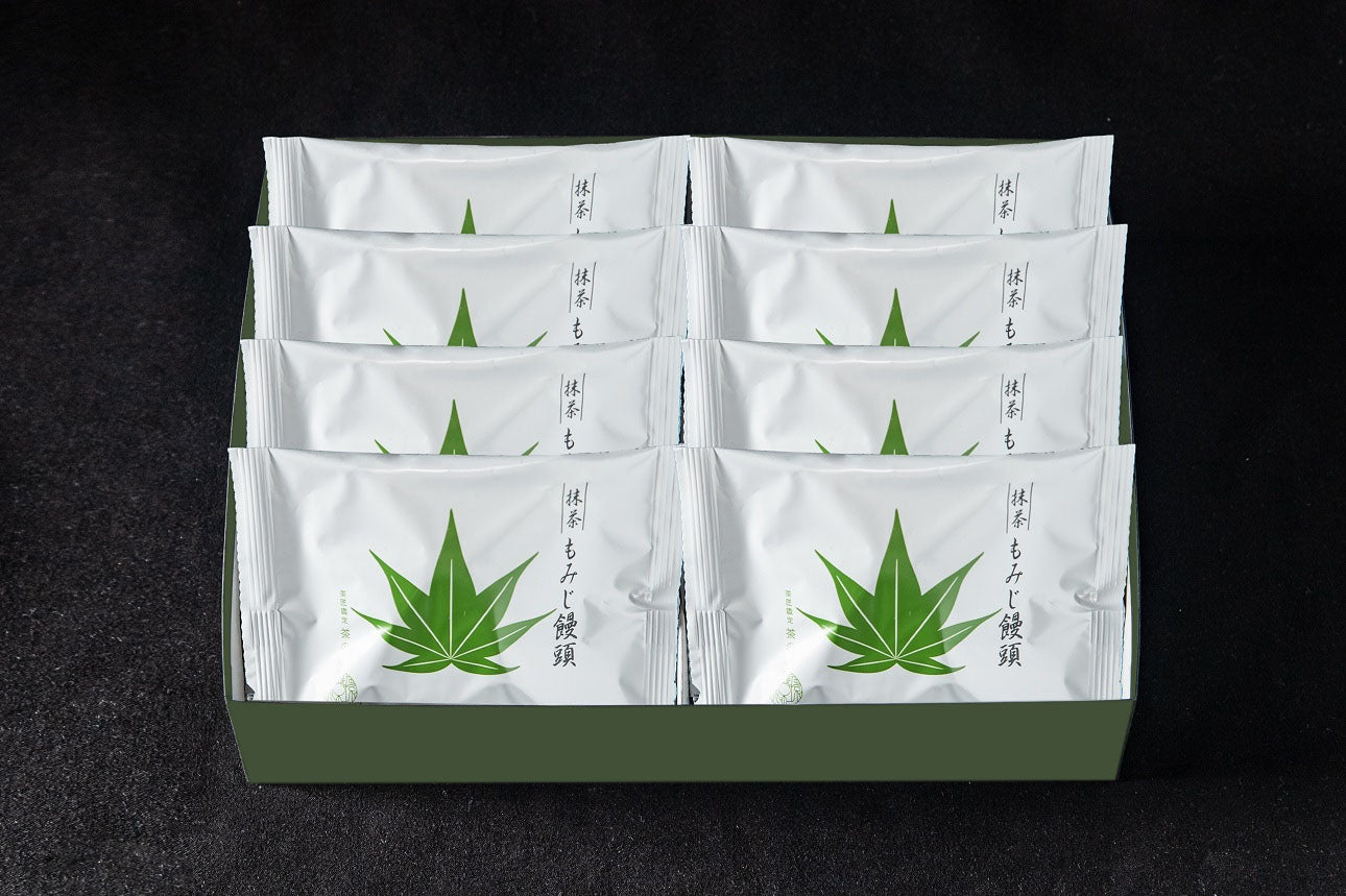 抹茶もみじ饅頭8個入
