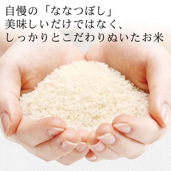 【無洗米】北海道産 ななつぼし 10ｋｇ 食味ランキング最高評価「特A」ランク　送料無料　数量限定