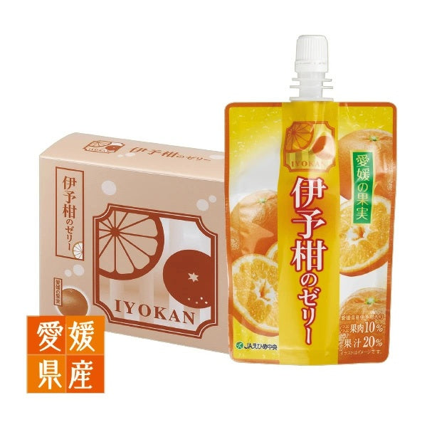 【送料無料】愛媛の果実 伊予柑のゼリー 150g x 24個 [JAえひめ中央]