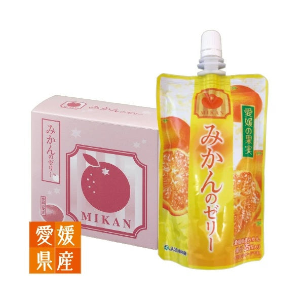 【送料無料】愛媛の果実 みかんのゼリー 150g x 24個 [JAえひめ中央]