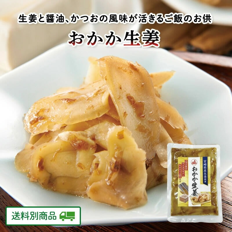 おかか生姜 125g × 2袋 宮崎県産生姜使用 【5月特集号6/15迄】【送料別】