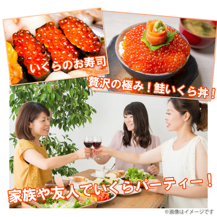【送料無料】鱒いくら醤油漬１kg（500ｇ×２） ギフト 2025 海鮮問屋 見田元七商店