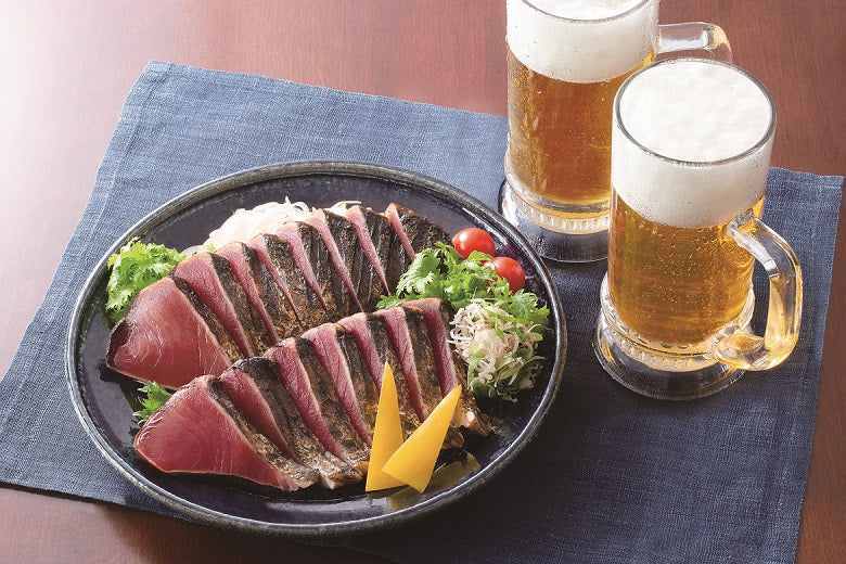 鰹のたたき　節のみハーフカット４個【合計600ｇ（5～6人前）】　かつお　カツオ　高知　土佐料理　司　タタキ　個包装　