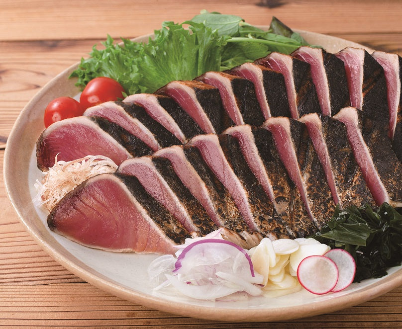 鰹のたたき・骨付き鳥（若鳥）セット　かつおたたき　タタキ　高知　骨付き鳥【土佐料理司　こだわりの逸品】