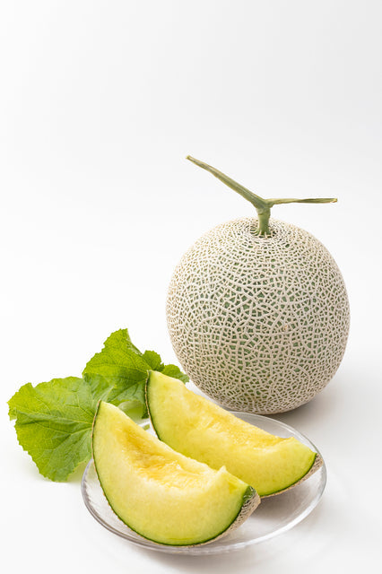 【先行予約】✶菜の花メロン赤肉・青玉選べる２玉(最高級　秀品)