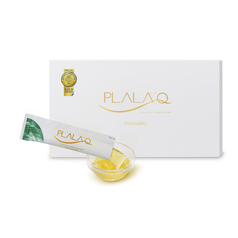 【健康食品】PLALAQ　プラセンタとツバメの巣エキス配合ゼリー　30本入り