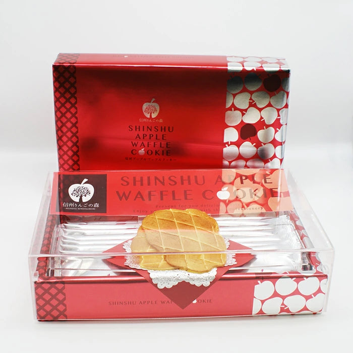 信州アップルワッフルクッキー 20個入　信州長野のお土産