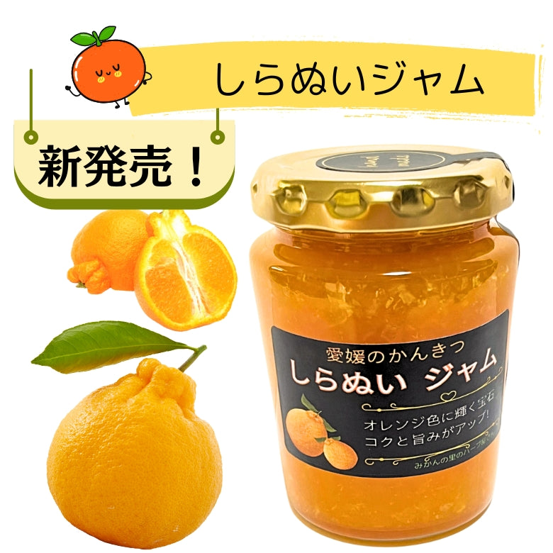 【5月7日～13日ポイント7倍】【送料無料】「愛媛のしらぬいジャム」4個セット、コクと旨みがギュッ!