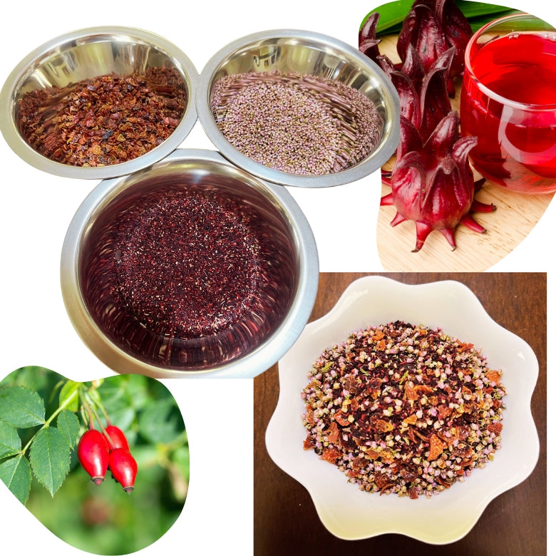 【送料無料】水出し『ハイビスカス ブレンド』20個入り、さわやかな夏の味！