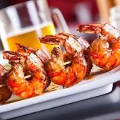 送料無料【海老侍】背ワタなし ぷりっぷり特大えび 1kg(40-45尾)