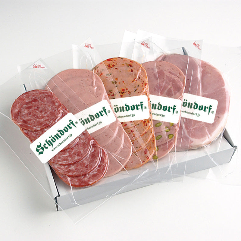 ハム ギフト 送料無料 詰め合わせ 父の日 御歳暮 御年賀 ホワイトハム バラエティギフト5種「スライスハムソー堪能セット」【ギフト】【おとりよせネット審査員太鼓判】【精肉・肉加工品】