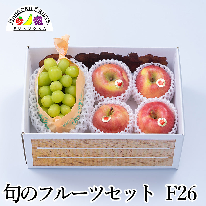 【予約販売】旬のフルーツセットF26（シャインマスカット・こみつ）