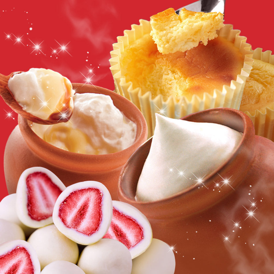 壷プリンとチーズケーキと苺トリュフのセット 【母の日】