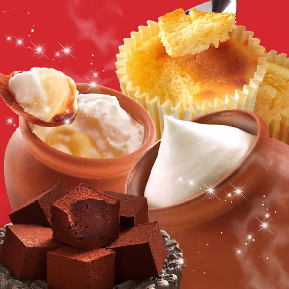 壷プリンとチーズケーキと生チョコのセット 【母の日】